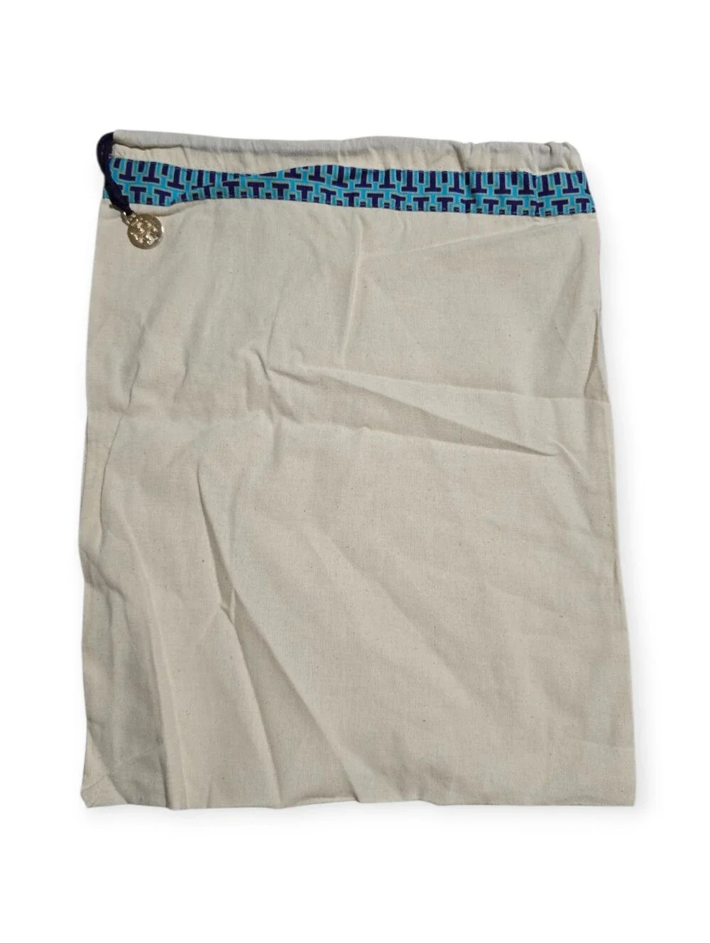 Tory Burch Canvas Drawstring Dustbag